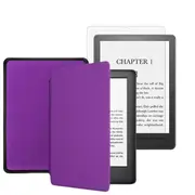 StylePro, Combo Kindle Paperwhite 6.8” Case With Hand Strap And Screen Protector, Purple.