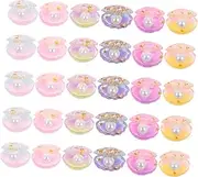 Generic 30pcs Luminous Shell Jewelry Pearls Seashells Fish Bead Shell Charms Pearl Shell Seahorse Connector Charms Shells for Crafts Sea Shell Beads Sea Beads Clam Shells Sea Charms Resin