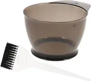 Vaguelly Hair Dye Bowl Brush Set Baked Dish Brush Dye Mixing Bowl Diy Hair Coloring Kit Professional Salon Tools