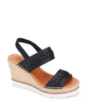 Gentle Souls by Kenneth Cole Women's Elyssa Braided Wedge Sandals