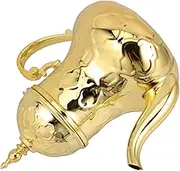 CANIGHT Stainless Steel Teapot Coffee Pot Tea Kettle Tea Pot Wear-Resistant Coffee Kettle Teapot Household Teakettle Golden Stainless Steel