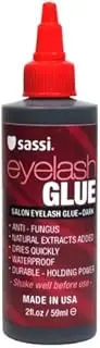 (60ml) - Sassi Salon Eyelash Glue, Dark, 60ml Bottle