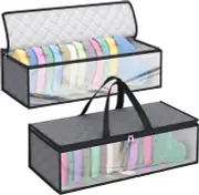2 Pack Hat Storage Bag for Baseball, Caps Hat Organizer Case Hat Holder Rack...