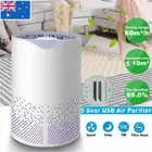 Air Purifier UV Sanitize Portable HEPA Filter Home Cleaner Odor Dust Remover HG