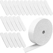 Outus 23 Pieces Hat Size Tape Reducer Hat Sizer Insert Foam Reducing Tape Roll self Adhesive (White)
