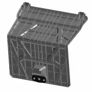 Polaris Access Panel Box Assembly, Genuine OEM Part 2635163, Qty 1