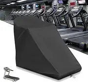 Treadmill Cover, Folding Treadmill Cover, Dustproof and Waterproof Cover, Oxford Cloth Waterproof Sunscreen Cover(Black)