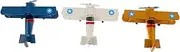 Didiseaon Vintage Style Airplane Ornaments Iron Model Planes Home Decor for Collectors