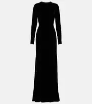 [Dolce & Gabbana] Dolce & Gabbana Velvet gown AU 20 black