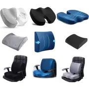 Orthopedic Memory Foam Seat Cushion Lumbar Back Support Pillow