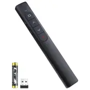 Wireless Presenter Remote Presentation Clicker with Hyperlink & Volume Remote...
