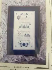 Oh Gentle Moon Teresa Hanson Cross Stitch Pattern Chart With Charms Trees Nature
