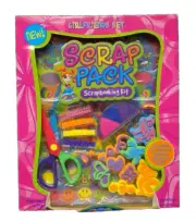 NEW Lisa Frank Scrap Pack Girlfriend Set Scrapbooking Kit VTG Stamp Page P2282