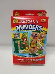 School Zone Get Ready Preschool, 24 Interactive Flashcards. 140 reusable sticker