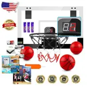 Indoor Mini Basketball Hoop with Electronic Scoreboard – Perfect for All Ages