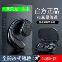 在飛比找蝦皮購物優惠-🔥台灣免運🔥骨傳導耳機 藍牙耳機 無線耳骨耳機 運動耳機 新