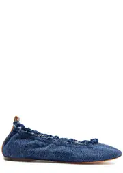 Lanvin Denim Ballet Flats - 36 (IT36 / UK3) 36 (IT36 / UK3)