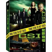 在飛比找PChome商店街優惠-CSI犯罪現場 第六季 第6季 DVD ***限量特價***