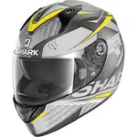 SP™ SHARK RIDILL STRATOM AAY 彩繪 消灰黃 公司貨 全罩式安全帽 內墨鏡