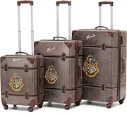 [Warner Brothers] Harry Potter Set 3 Luggage Set, Brown