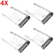 Lots of 4 DXD9H 2.5" Gen14 HDD Tray Caddy for Dell R740 Brand New！