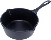 Cast Iron Saucepan, Cast Iron Melting Pot, Made in Colombia, 2QT
