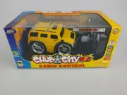 Yellow Hummer H2 Wireless Radio Control RC Car Chub City 2006 Jada Toys New