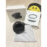 在飛比找蝦皮購物優惠-LIEQI LQ-025二合一手機專用鏡頭 / 黑色 +【L
