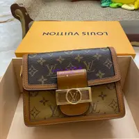 在飛比找蝦皮購物優惠-現貨二手 LV LOUIS VUITTON DAUPHINE