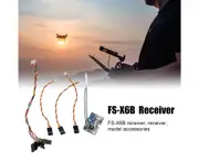 1 Set Compact Transmitter Receiver Mini RC Airplane