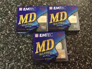 MIDI Disc - Emtec MD Maxima X 3 Sealed, New Old Stock