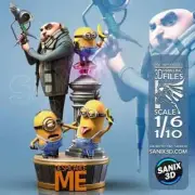 Despicable Me Statue 3D Printed Kit Unpainted/Unassembled