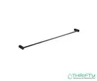PLD Oasis Single Towel Rail Matt Black 900mm OAMBSTR900