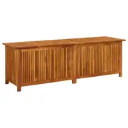 Garden Storage Box 175x50x58 cm Solid Wood Acacia vidaXL
