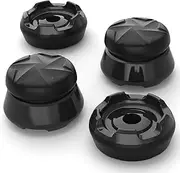 Thumbs Pro Razor Thumbstick Extender for Xbox Core Controller, for Xbox Series X/S Controller, Joystick Caps for Xbox One Controller - 2 High Raise & 2 Mid Raise Dome - Black