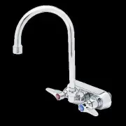 T&S Brass B-1146-WS 4" Wall Mount Workboard Faucet w/ 5-3/4" Swivel Gooseneck