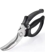 Kitchen Bone Scissor Heavy Duty Poultry Shears Spring Loaded for CuttingFish etc