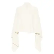 [Rick Owens] Rick Owens Draped Open-front Cardigan M NEUTRALS