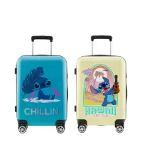 在飛比找momo購物網優惠-【Disney 迪士尼】20吋行李箱-史迪奇(2色可選 旅行