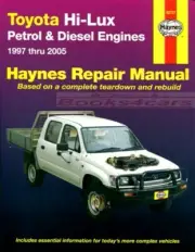 HILUX SHOP MANUAL TOYOTA SERVICE REPAIR BOOK HAYNES DIESEL TRUCK 1997-2005
