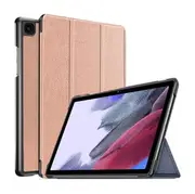 For Samsung Galaxy Tab A7 Lite Cover, Tab SM-T220 / SM-T225 8.7 2021 Case Folio Leather Smart Magnetic Flip Stand Case Cover (Rose Gold)
