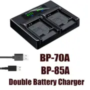 USB Battery Charger For SAMSUNG EA-BP85A BP-85A PL210 SH100 ST200 ST200F WB210