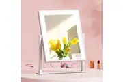 Embellir Makeup Mirror 25x30cm Hollywood Vanity with LED Light Rotation White