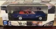 New-Ray SS-48387 1:43 Die Cast Blue 1966 Oldsmobile Cutlass 4-4-2 Convertible