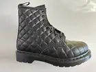 Dr Martens Coralie Black Noir Danio Quilt Leather Boots Women's UK5 US7 EU38