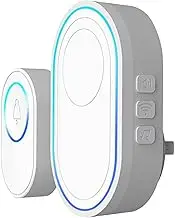 Wireless Door Chime - Sensor Entry Alarm | Smart Wireless Doorbell Chime Entry Notification for Apartment Shop Business Store