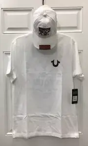 TRUE RELIGION TR WORLD TOUR 2002 TEE Slze L With true religion Cap.