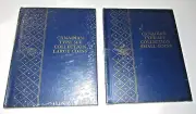 NOS NEW Whitman Bookshelf Albums 9521 9522 Canada Type Set, Large & Small Coins