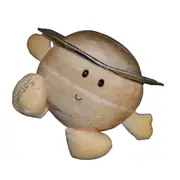 Celestial Buddies Fluffy Plush Toy - Saturn