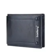 Style Men's Leather Bifold Multi Credit ID Cards Holder Wallet Purse Billfold
